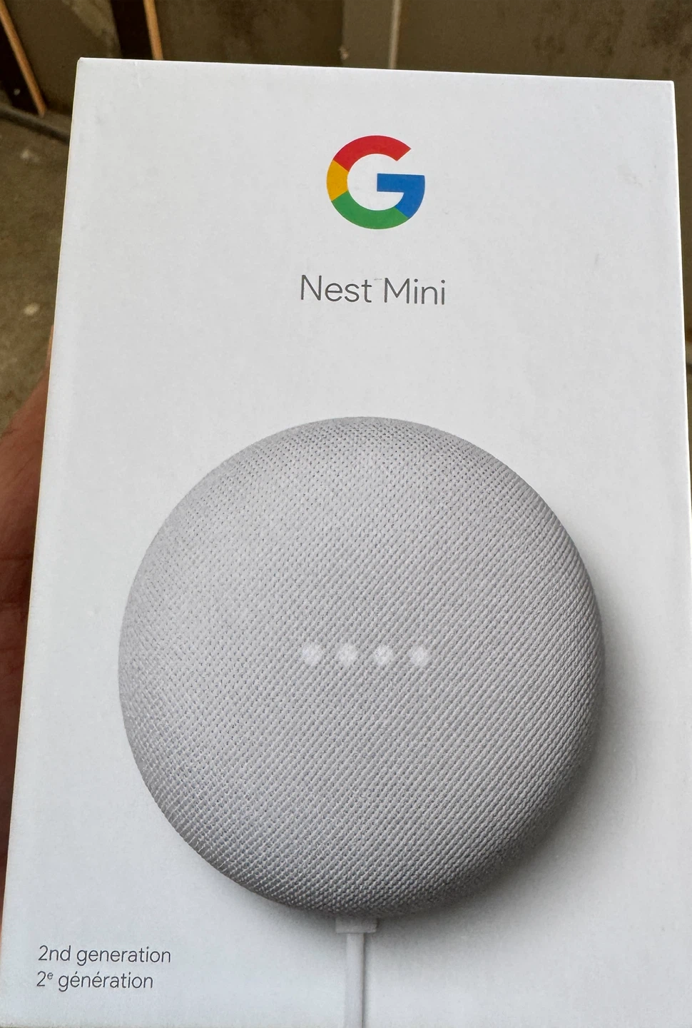 Google Nest Mini (2nd Gen) Smart Speaker - Charcoal - photo 4