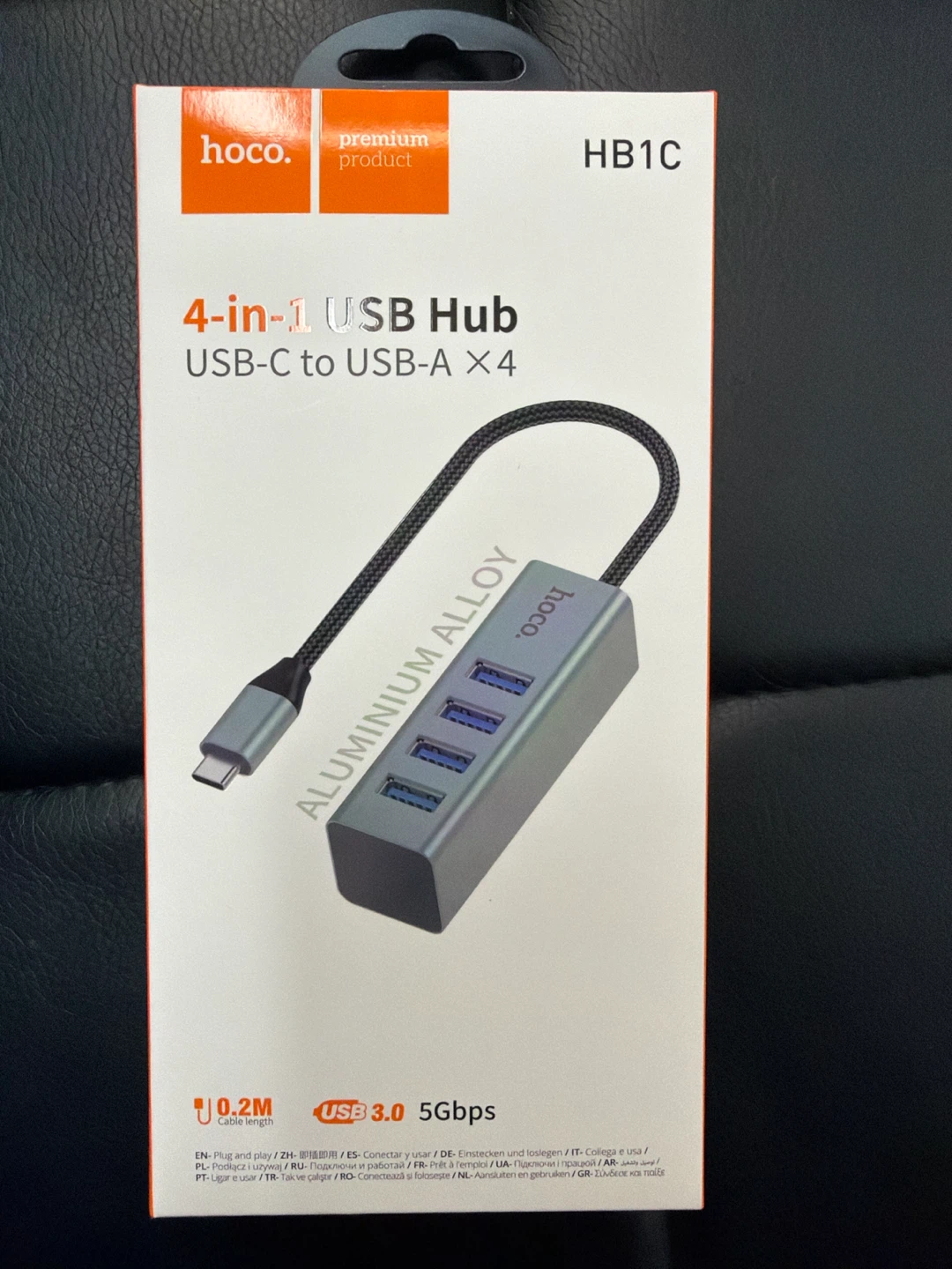 HOCO 4-in-1 USB Hub HB1C