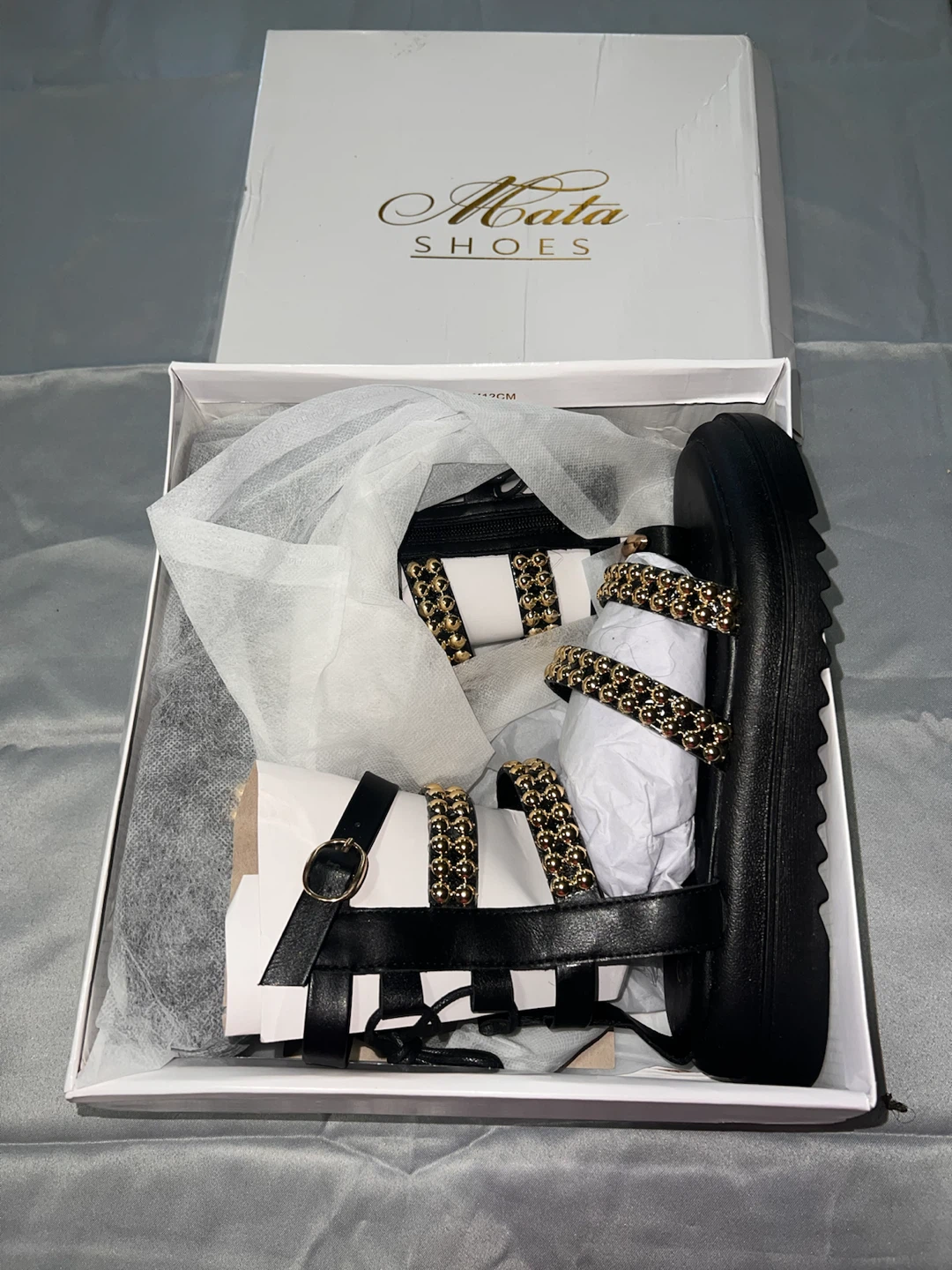 Mata Shoes Women's Black Leather 1011C