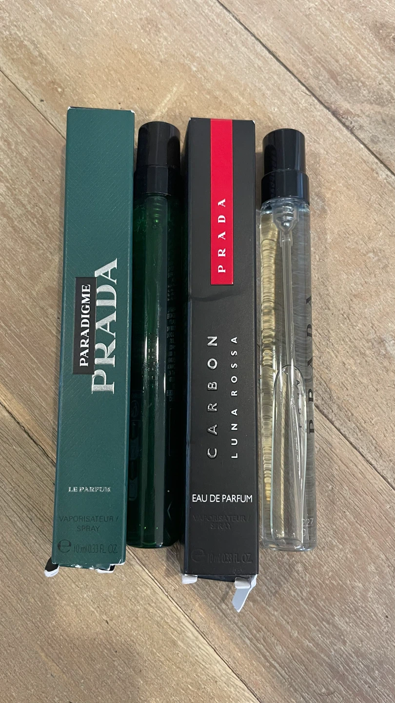 Prada Fragrance Set - Luna Rossa Carbon & L'Homme Paradigme