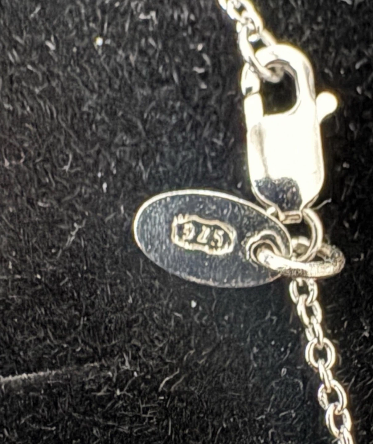 New Silver Necklace – 16” (975 Stamp) with Pendant - photo 3