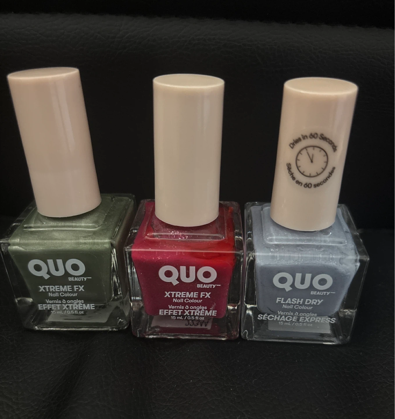 All 5 QUO Beauty XTREME FX Nail colour polishes - photo 5