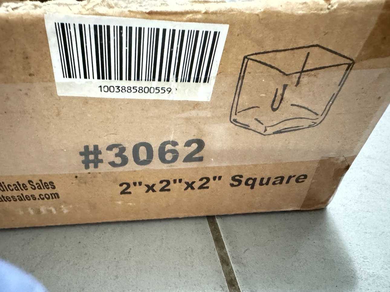 Syndicate Sales 2" x 2" x 2" Square Candle Holders (Set of 24) - photo 4
