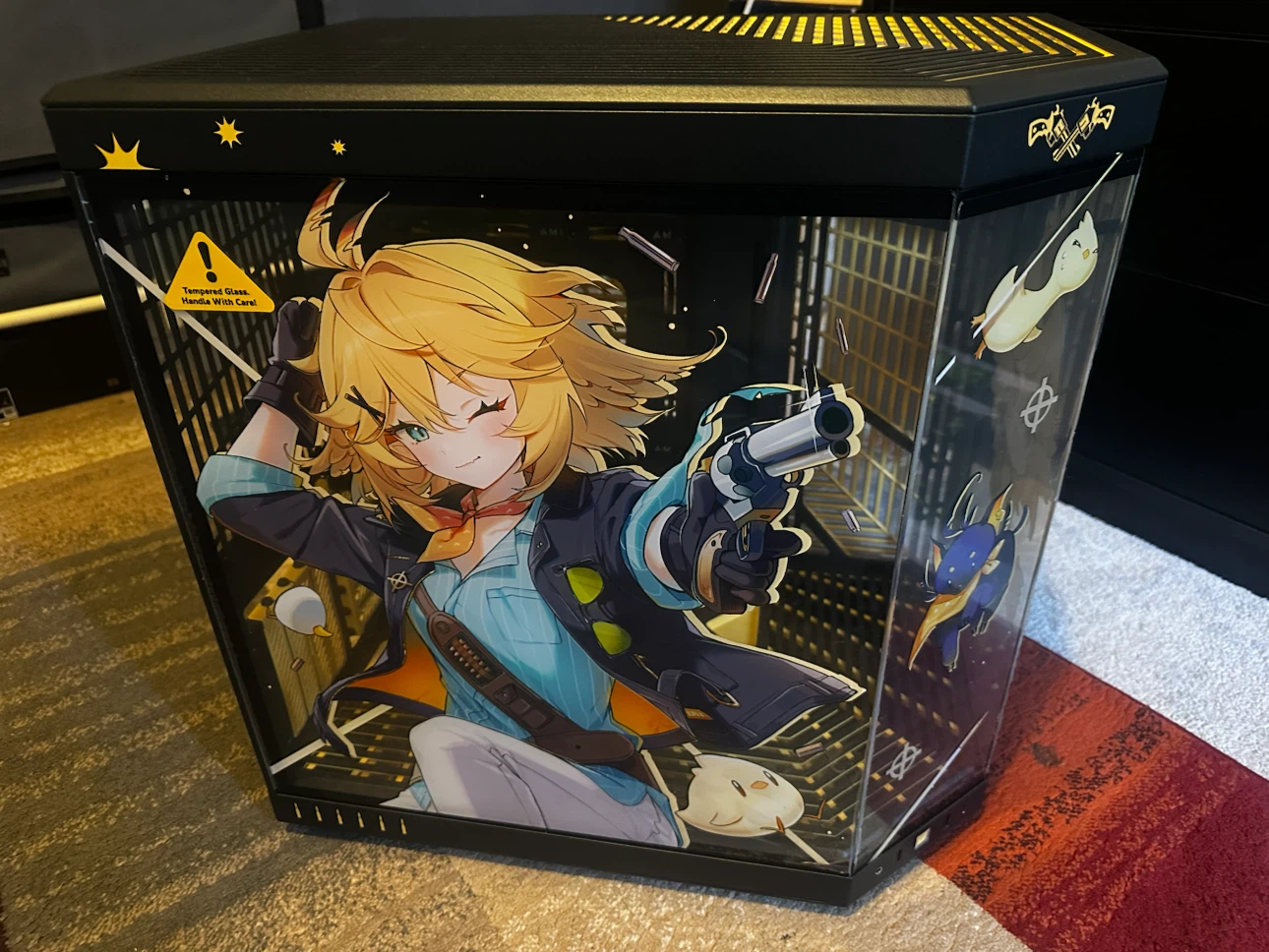 HYTE Y60 Case with Custom Anime Art