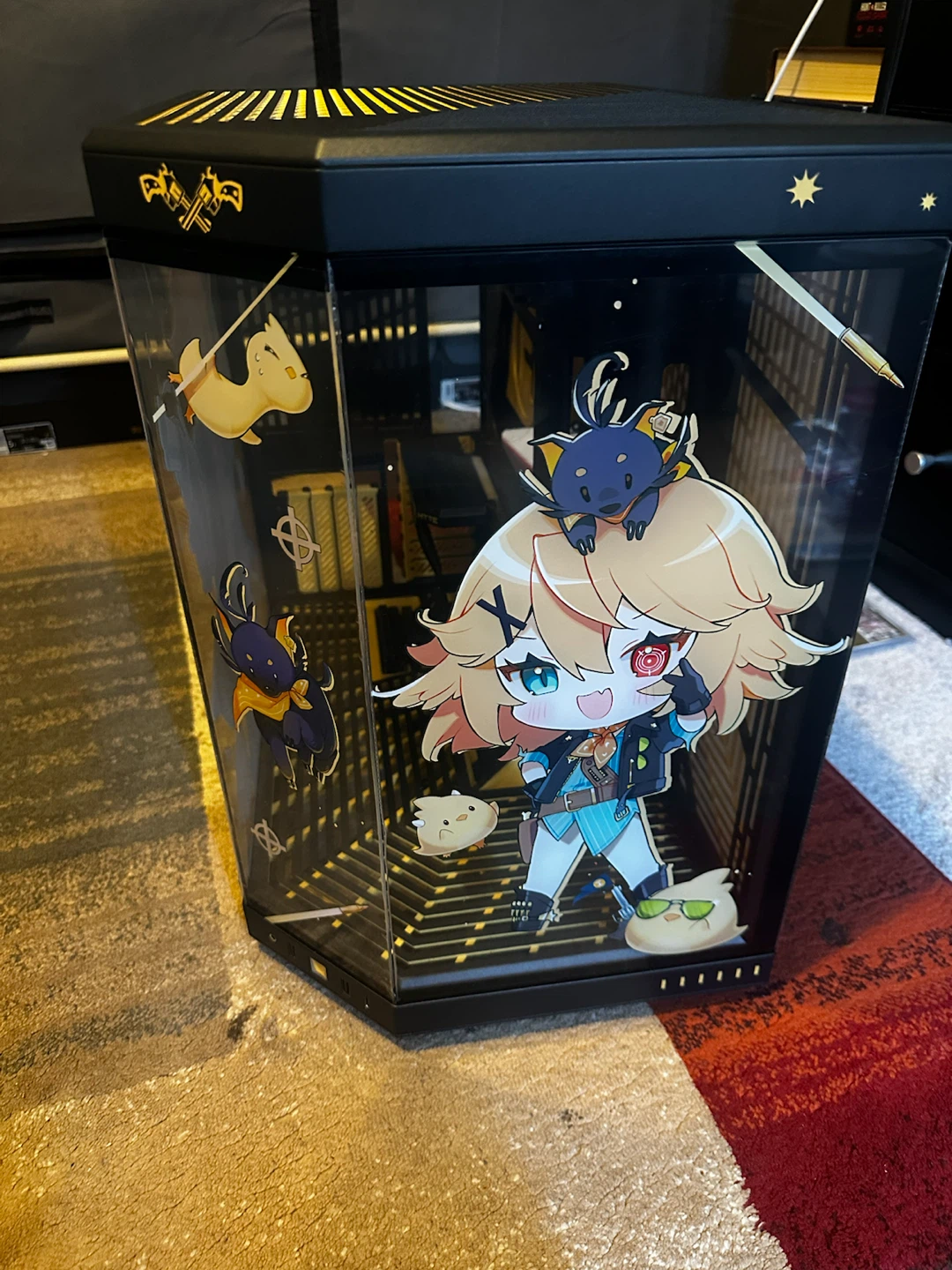 HYTE Y60 Case with Custom Anime Art - photo 2
