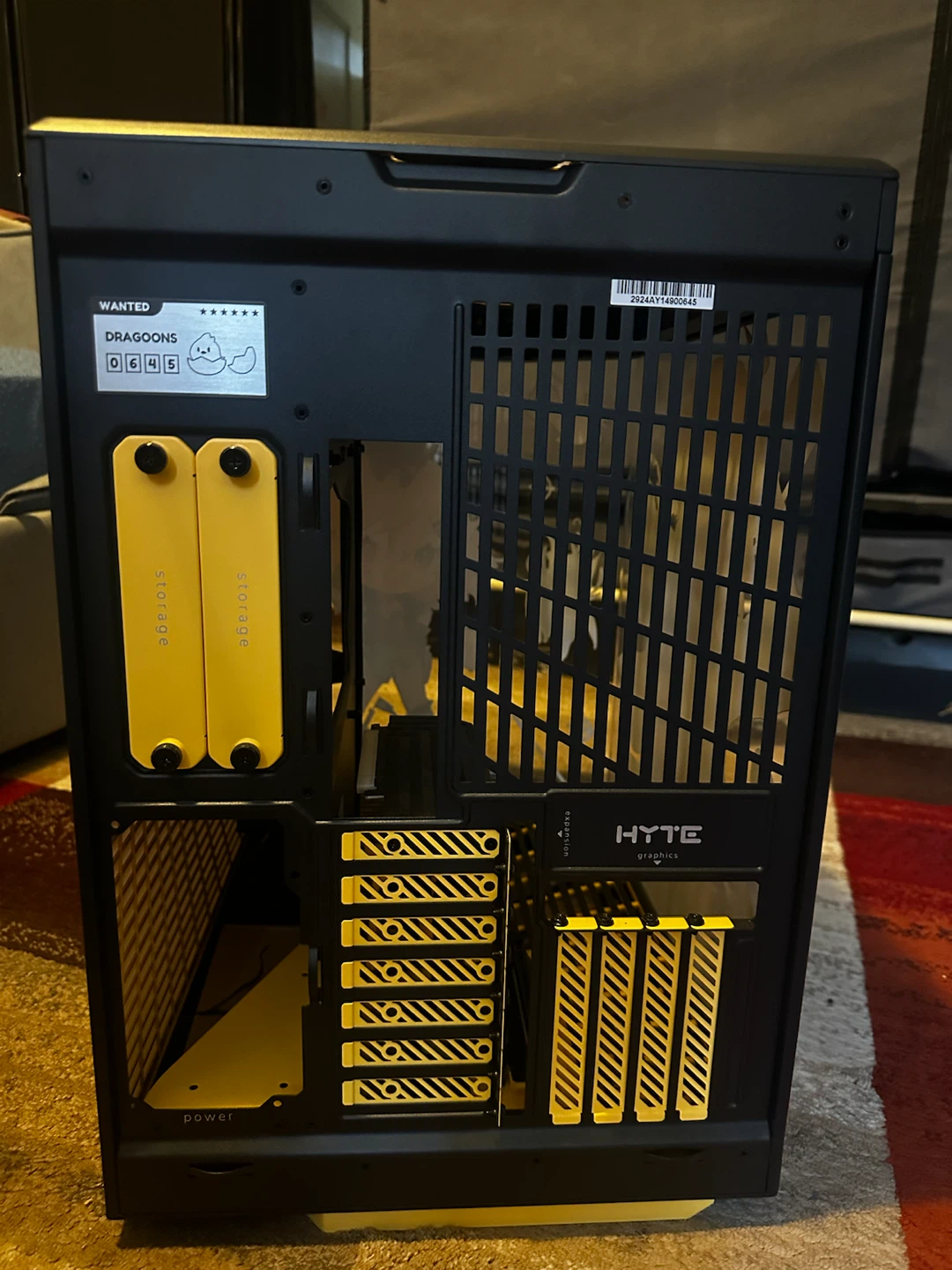 HYTE Y60 Case with Custom Anime Art - photo 4