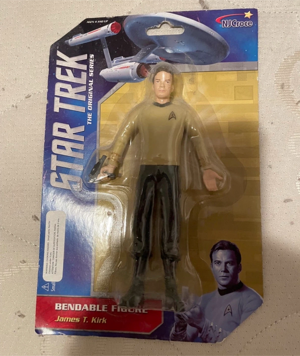 Star Trek The Original Series Bendable Figure - James T. Kirk