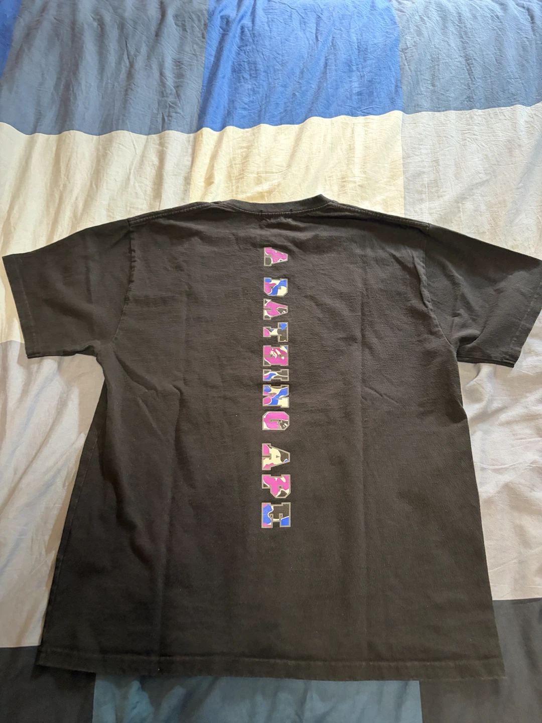 A Bathing Ape Black Graphic T-Shirt Size L - photo 5
