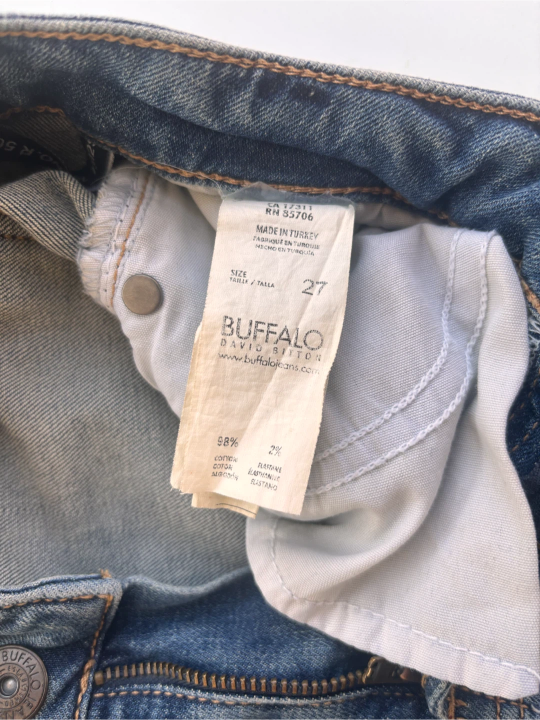 Buffalo David Bitton Women's Jeans Size 27 - photo 2