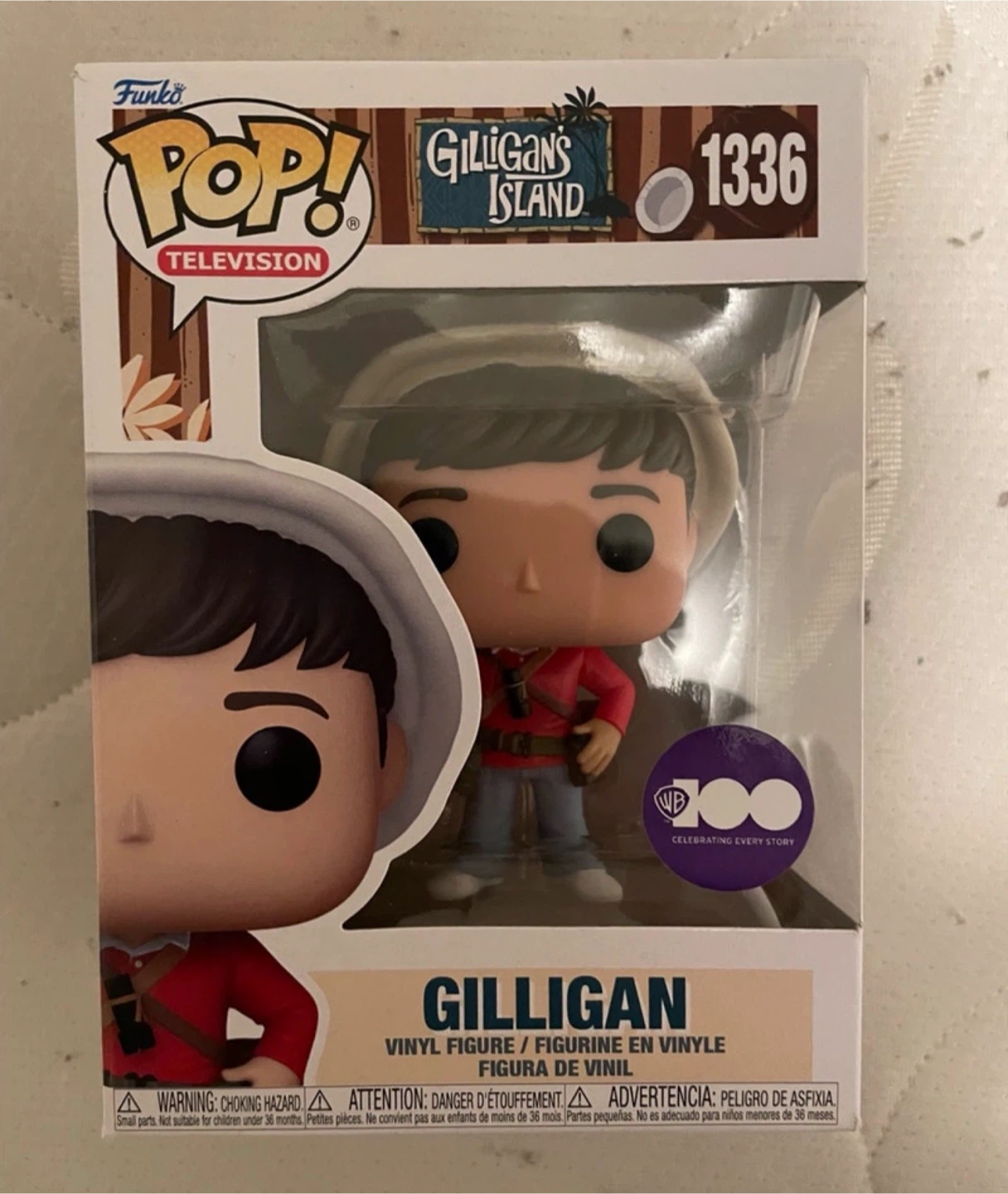 Funko Pop! Gilligan 1336 Gilligan's Island TV Vinyl Figure