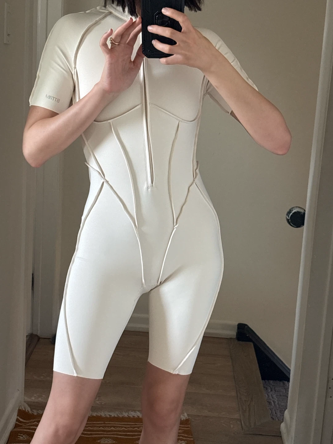 BTTB Short Sleeve Gym Bodysuit