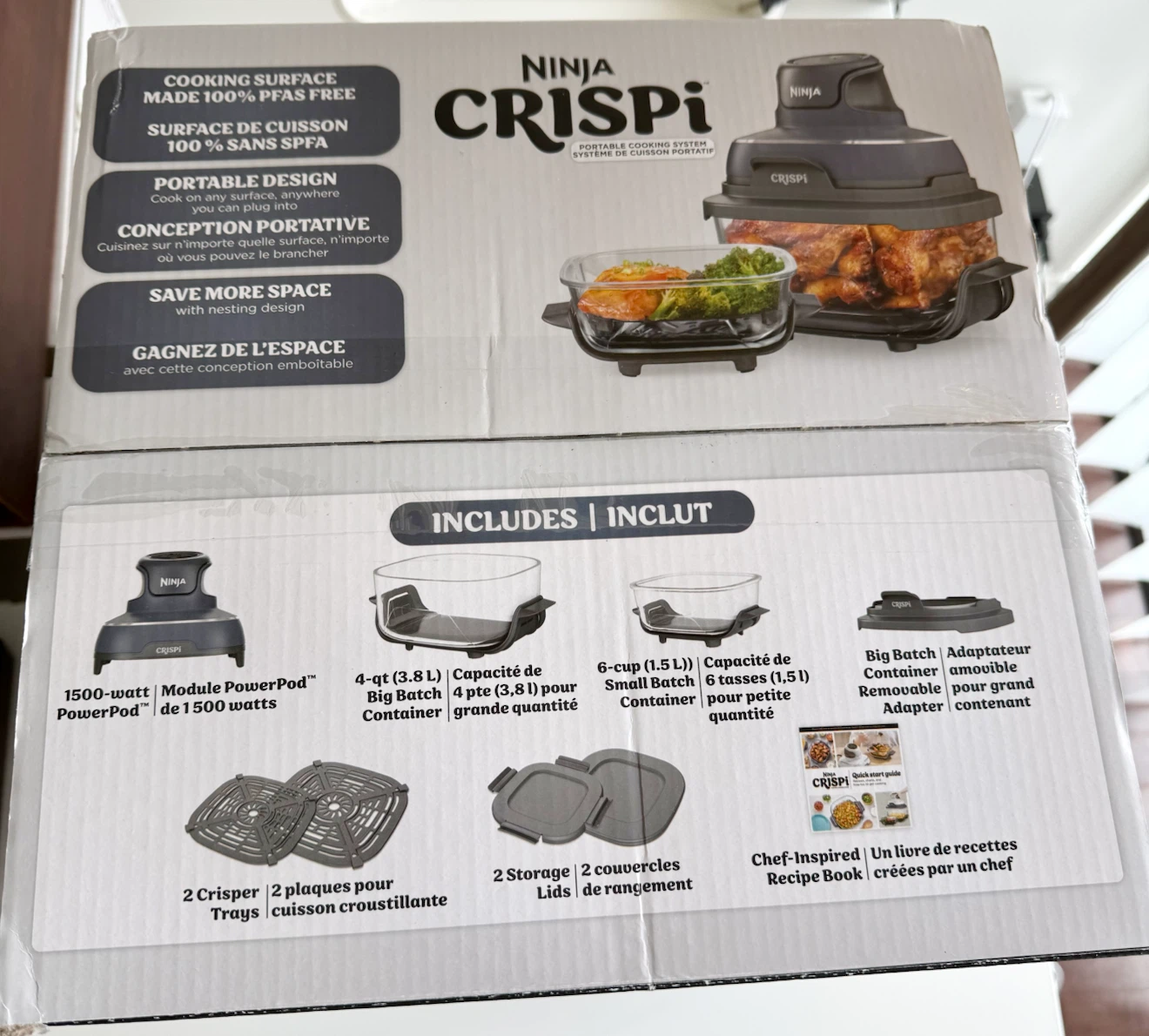 Unopened Ninja Crispi 4-in-1 Portable Air Fryer - photo 4
