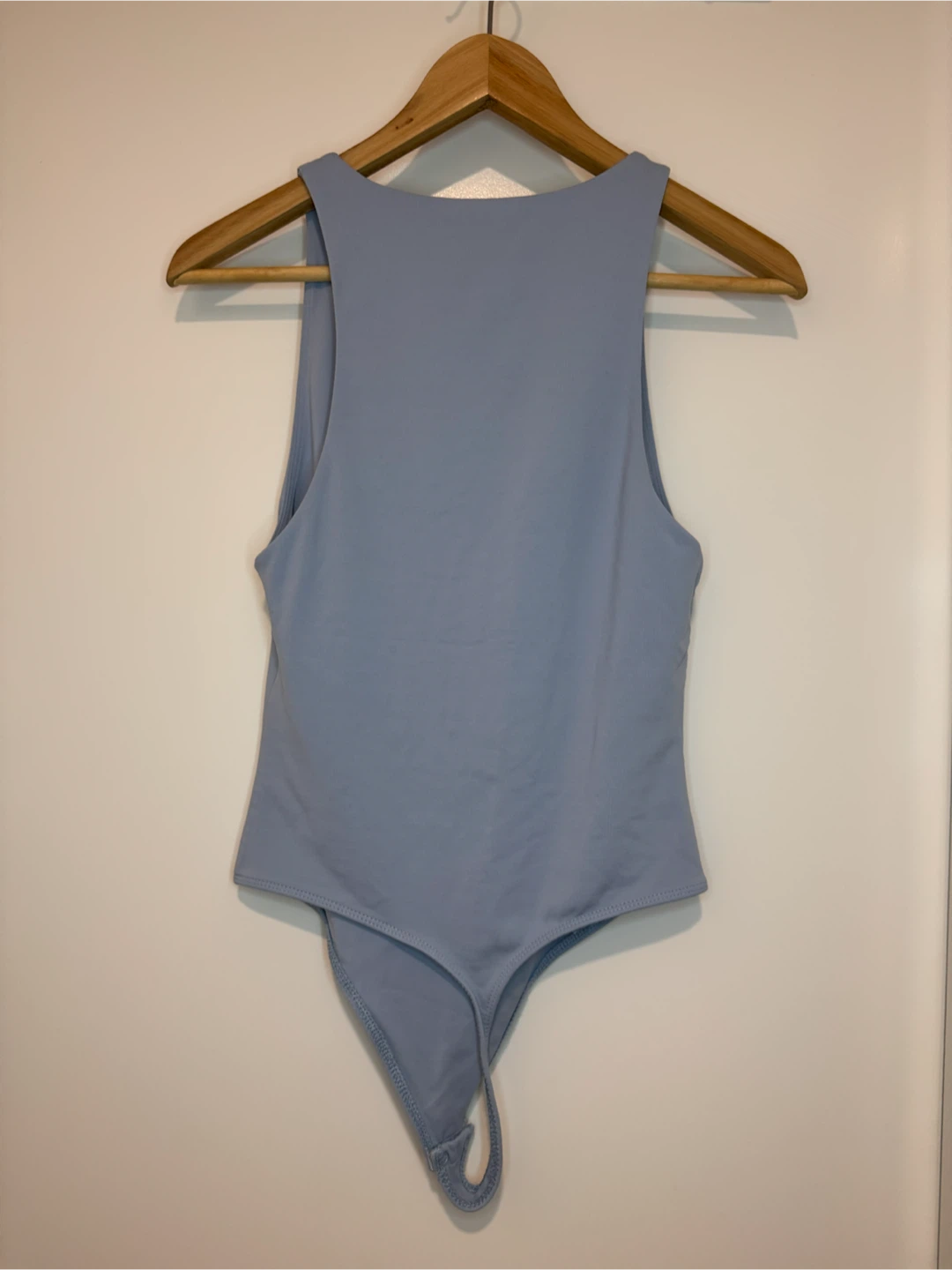 Aritzia Babaton Contour High Neck Bodysuit Blue Size M - photo 2