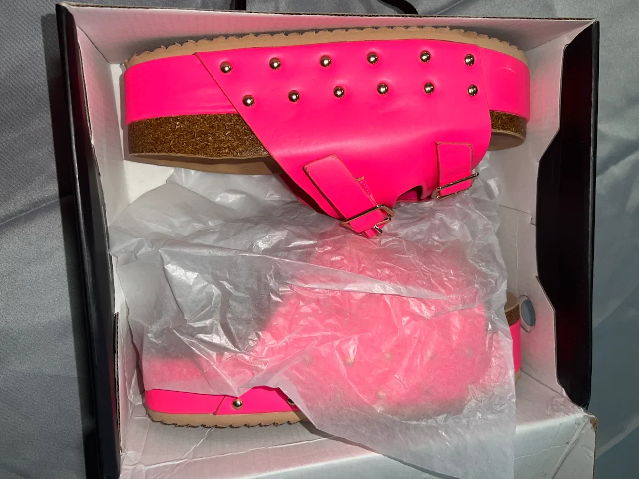 Fashion Nova Women's Pink Sandals