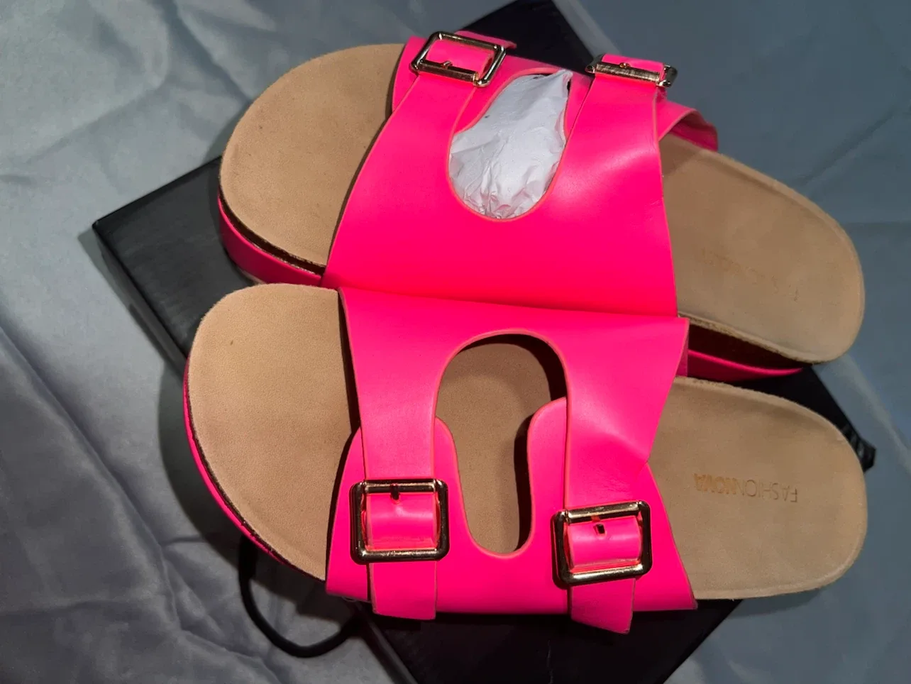 Fashion Nova Women's Pink Sandals - photo 3