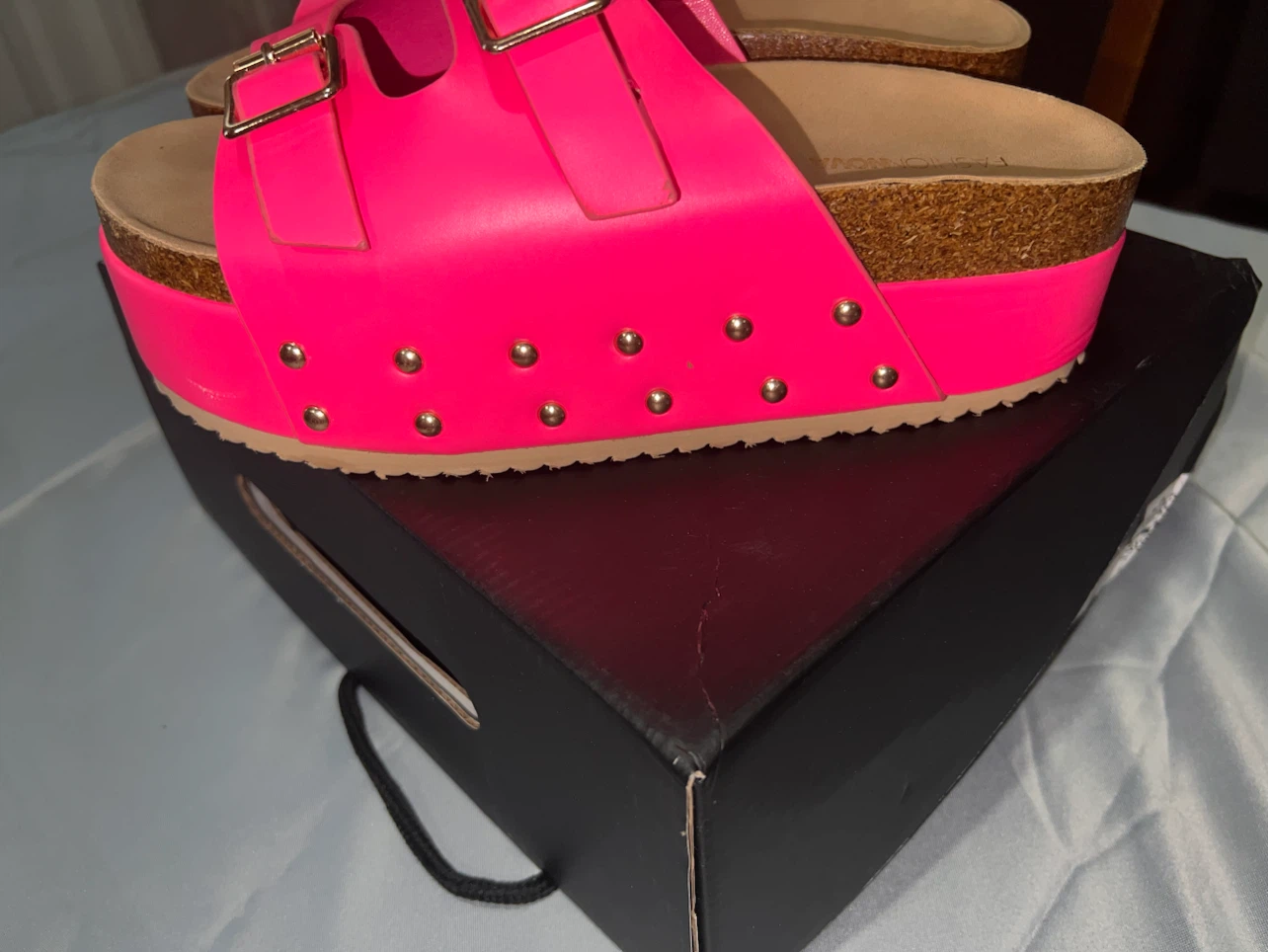 Fashion Nova Women's Pink Sandals - photo 4