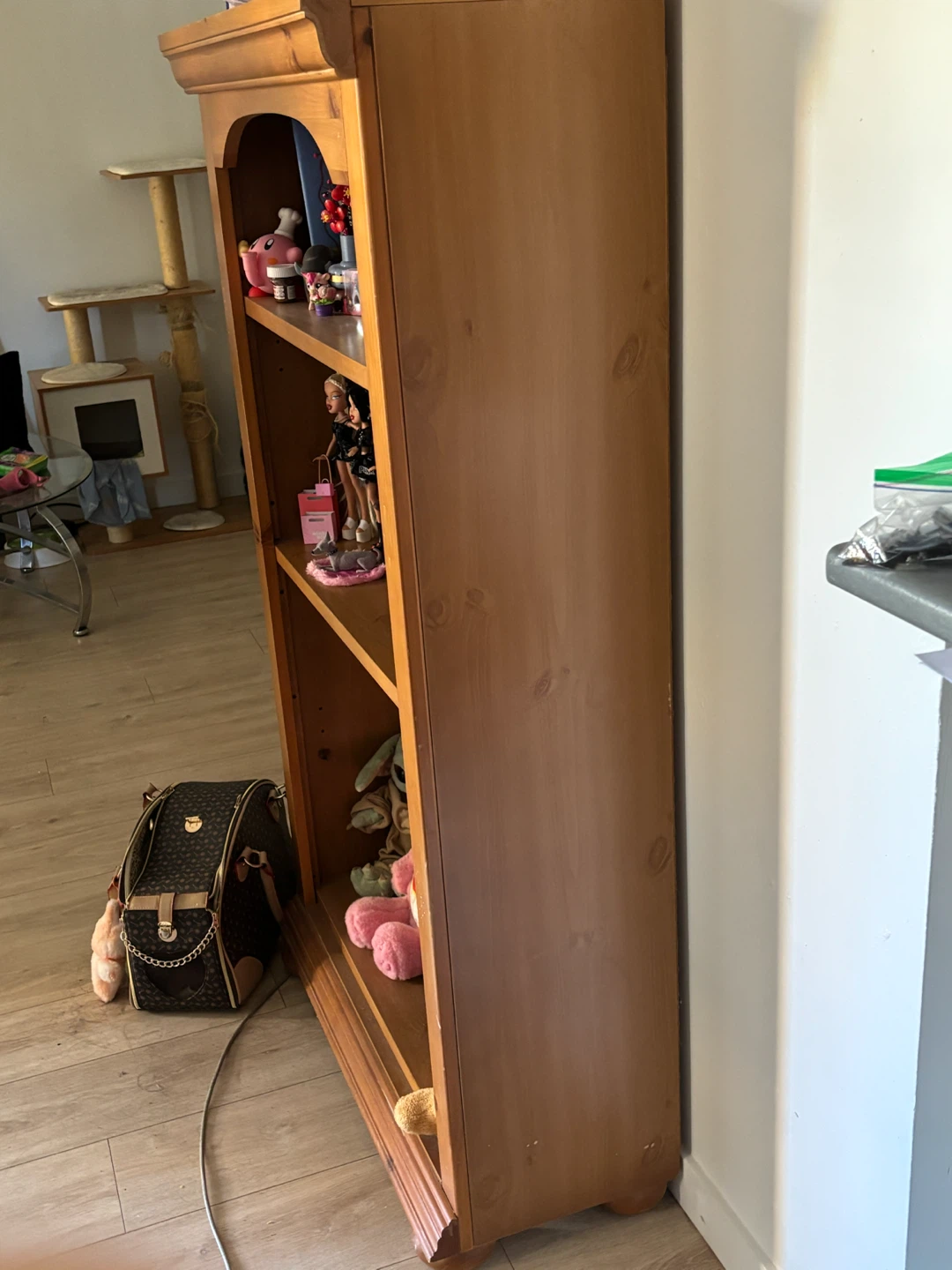 Wooden Curio Cabinet/Bookcase - photo 2
