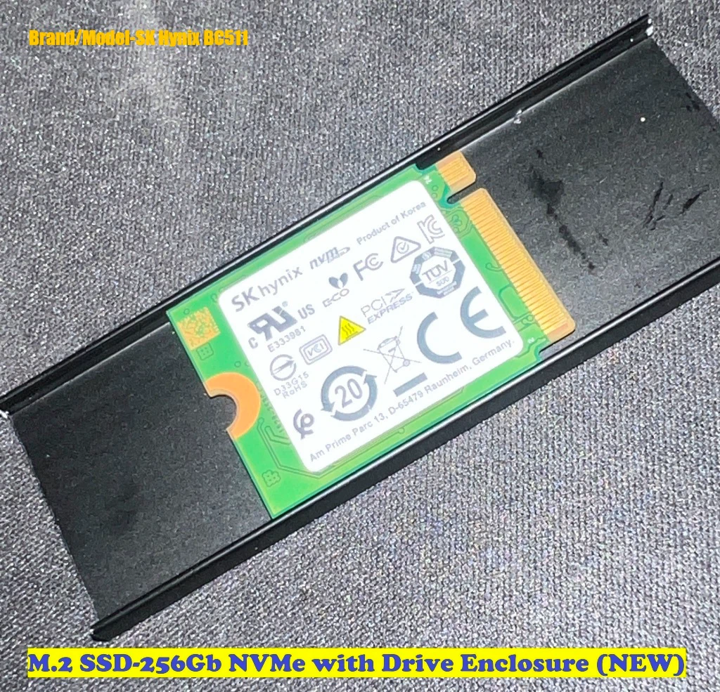 M.2 SSD-256Gb NVMe with Drive Enclosure (NEW) - photo 3