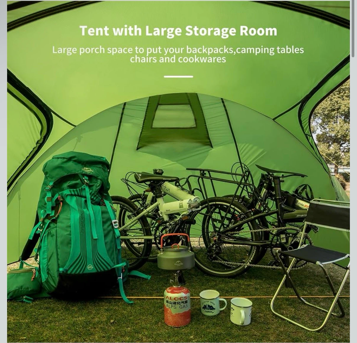 Naturehike 3 Person Backpacking Tent - photo 4