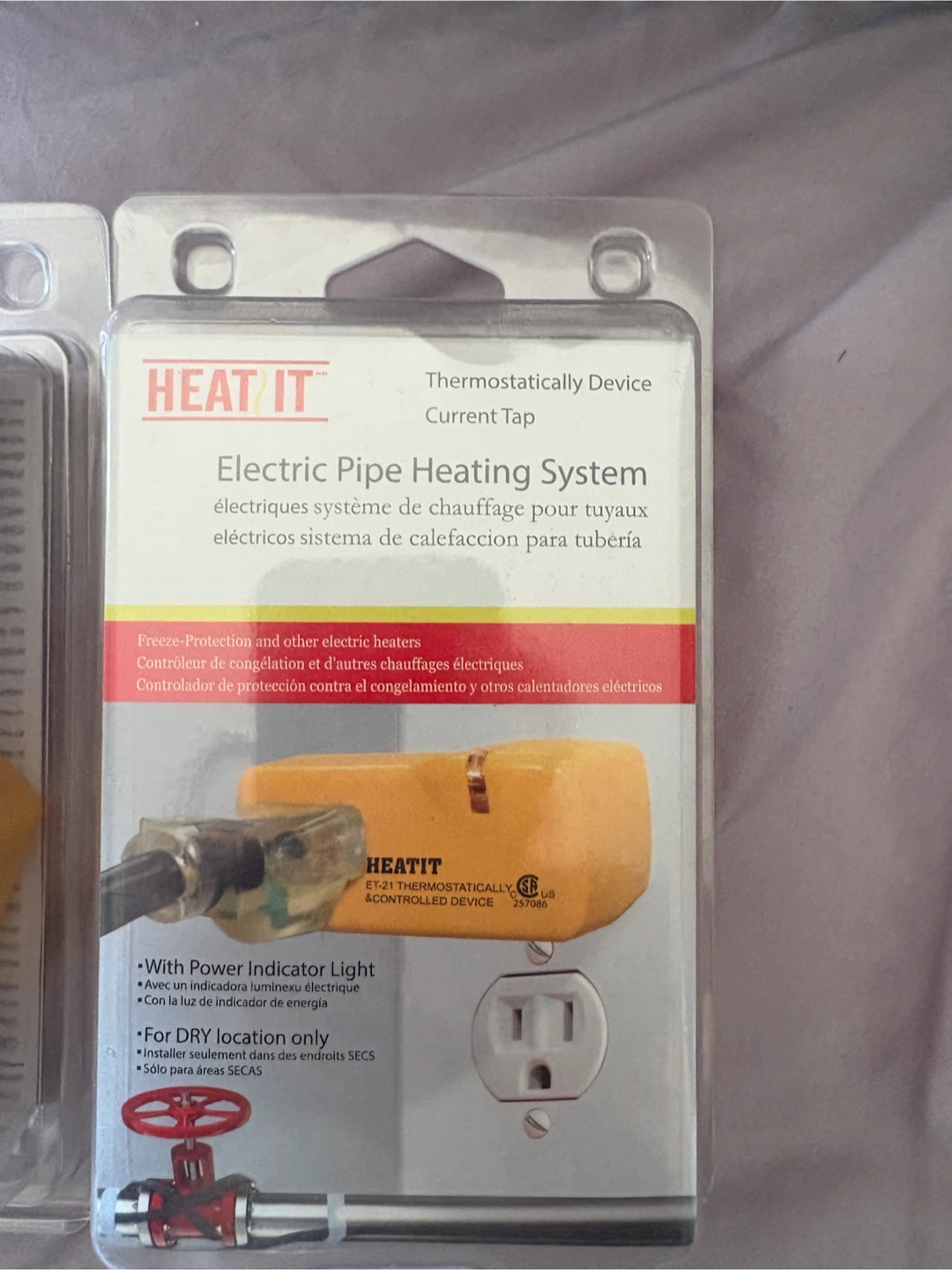 3 New in box HEAT IT Electric Pipe Heating - photo 3