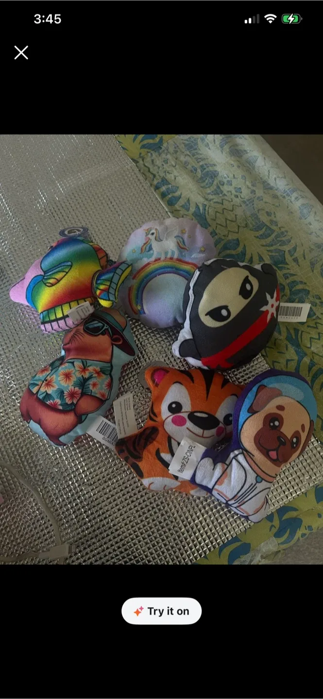 Assorted Plush Toys - Various Brands