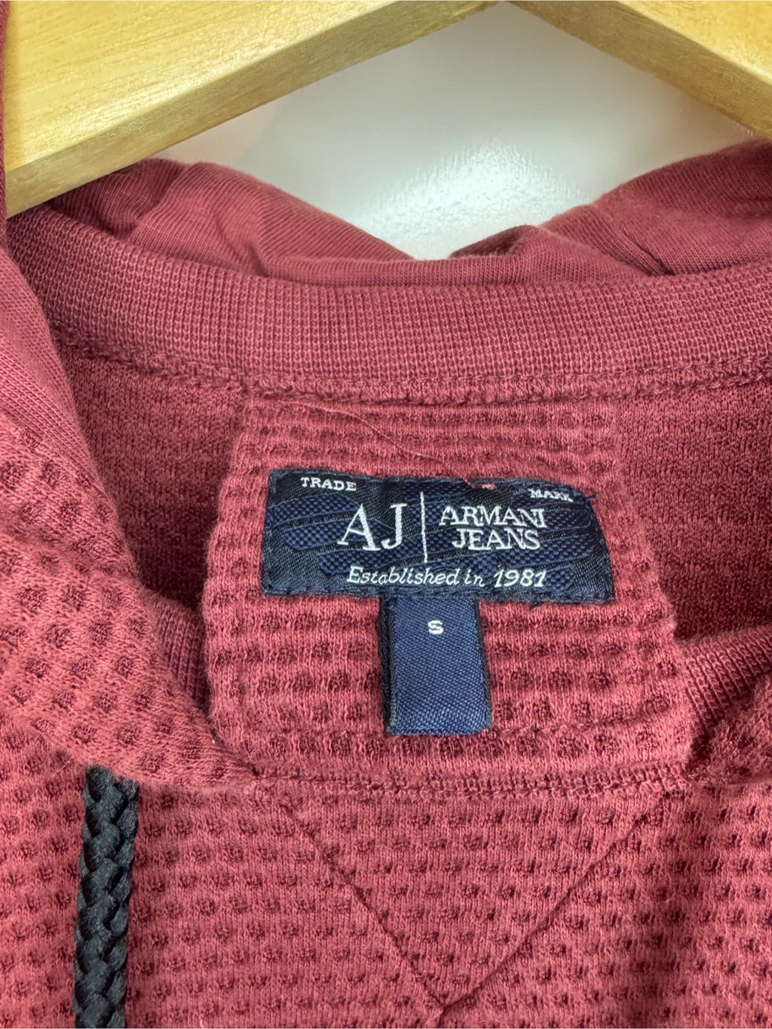 Armani Jeans Men's Hoodie - Size S - photo 3