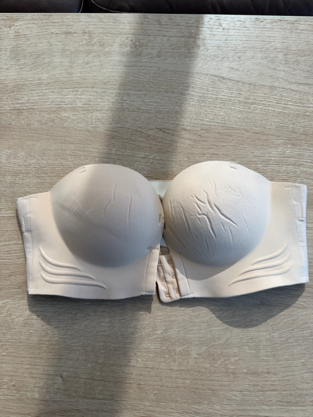 Push up Strapless Bra - Beige