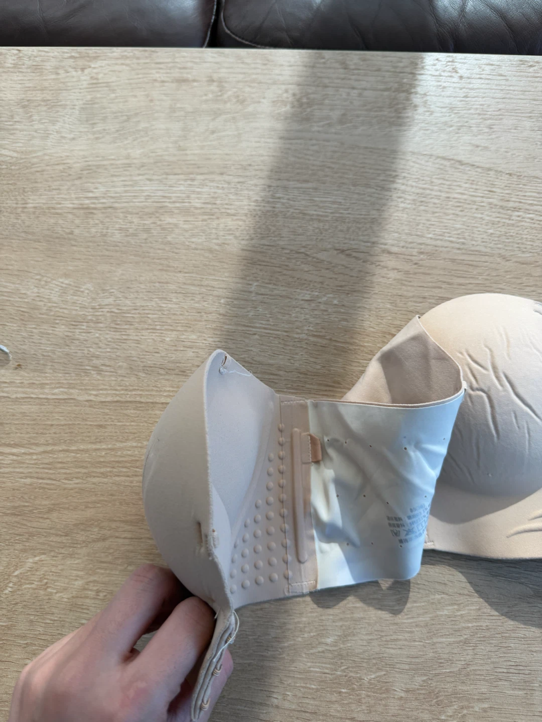Push up Strapless Bra - Beige - photo 2