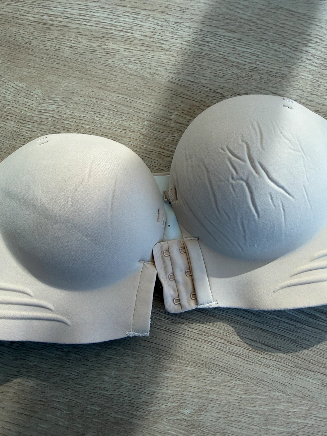 Push up Strapless Bra - Beige - photo 4