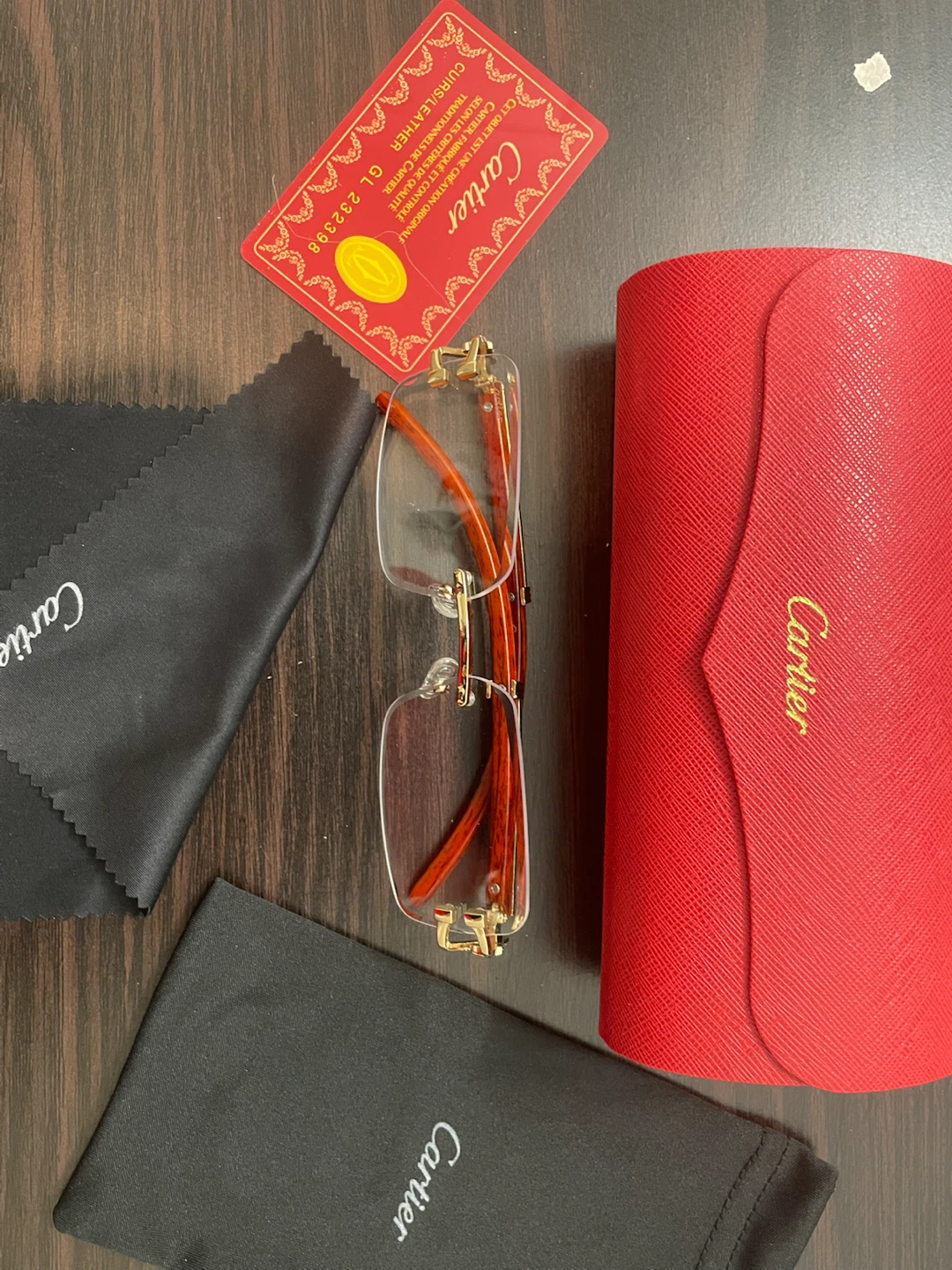 Cartier glasses