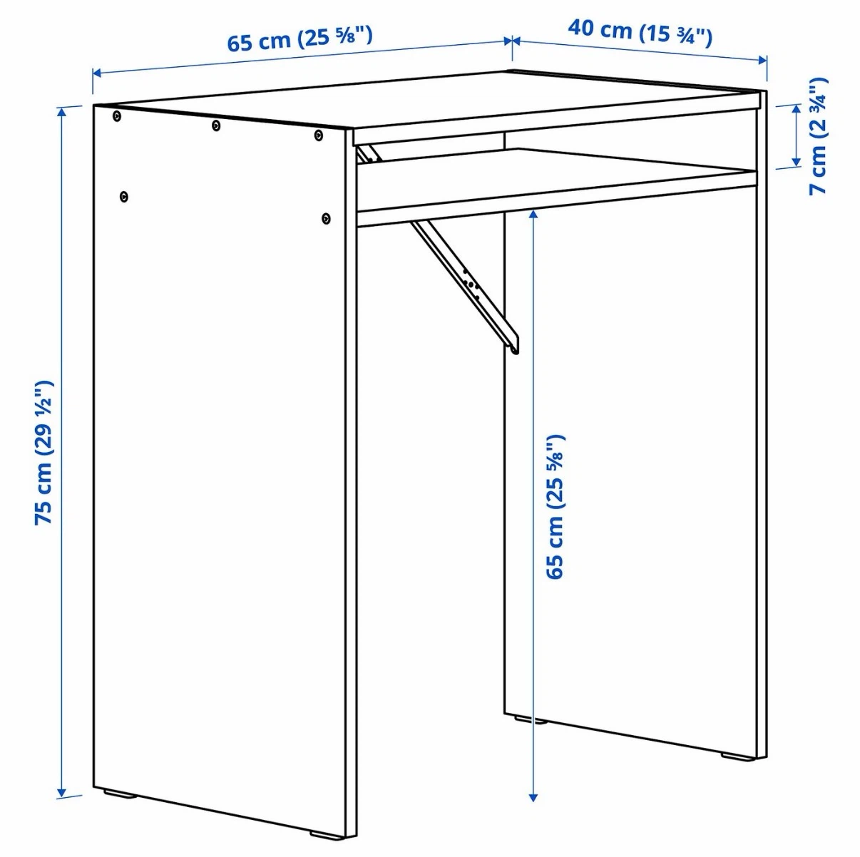 IKEA MICKE Desk White - photo 2