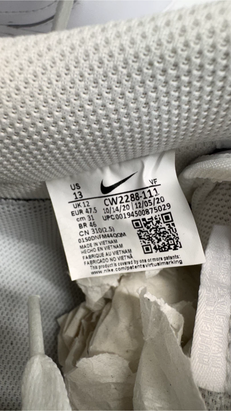 Nike Air Force 1 Dior Custom Sneakers - US 13 - photo 5