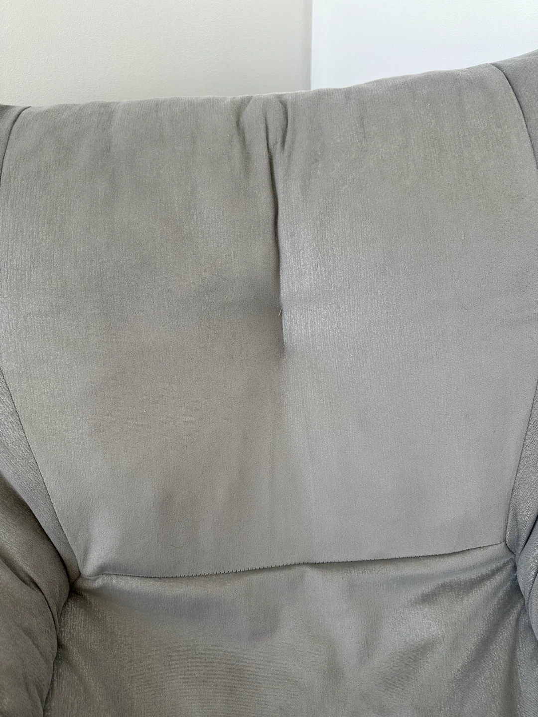 Grey Bean Bag Chair - photo 2