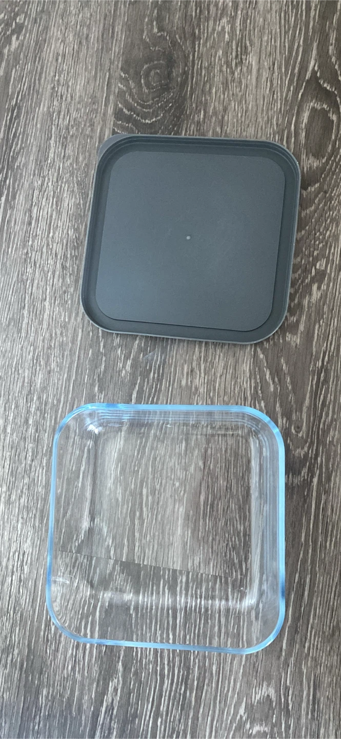 Set of 3 Glass Food Storage Containers with Lids - photo 4