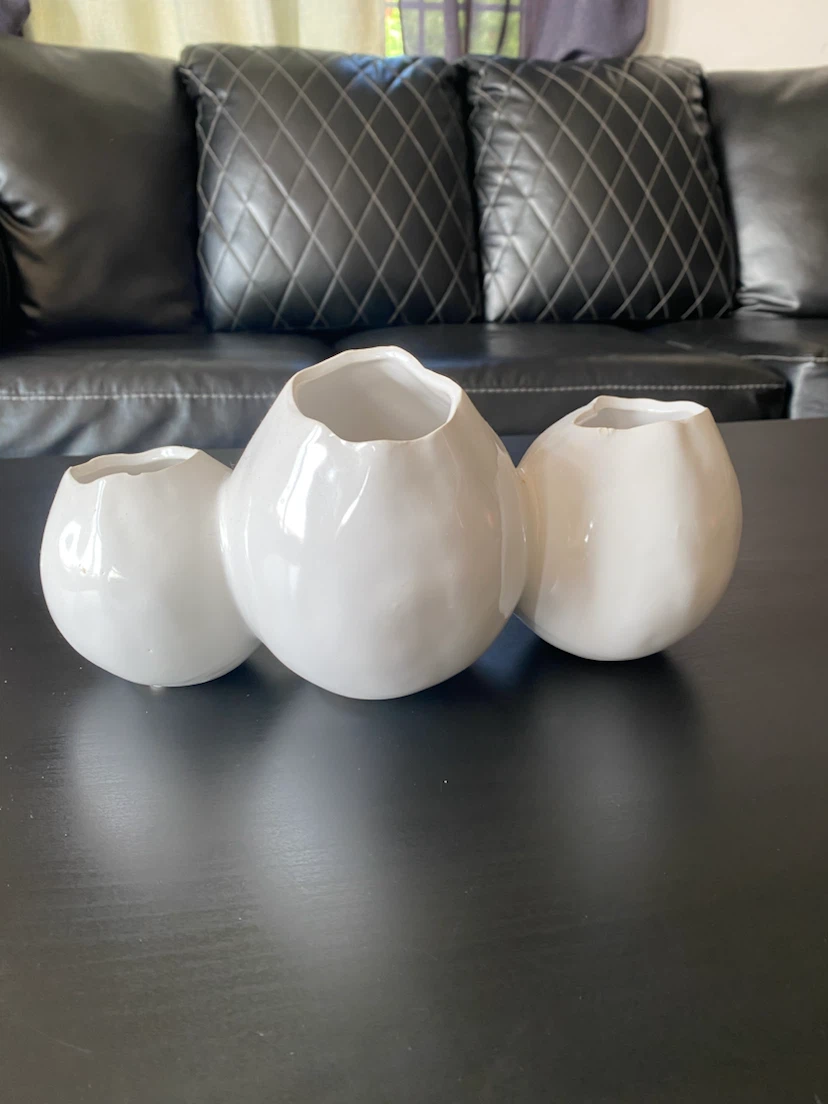 White Ceramic Vase