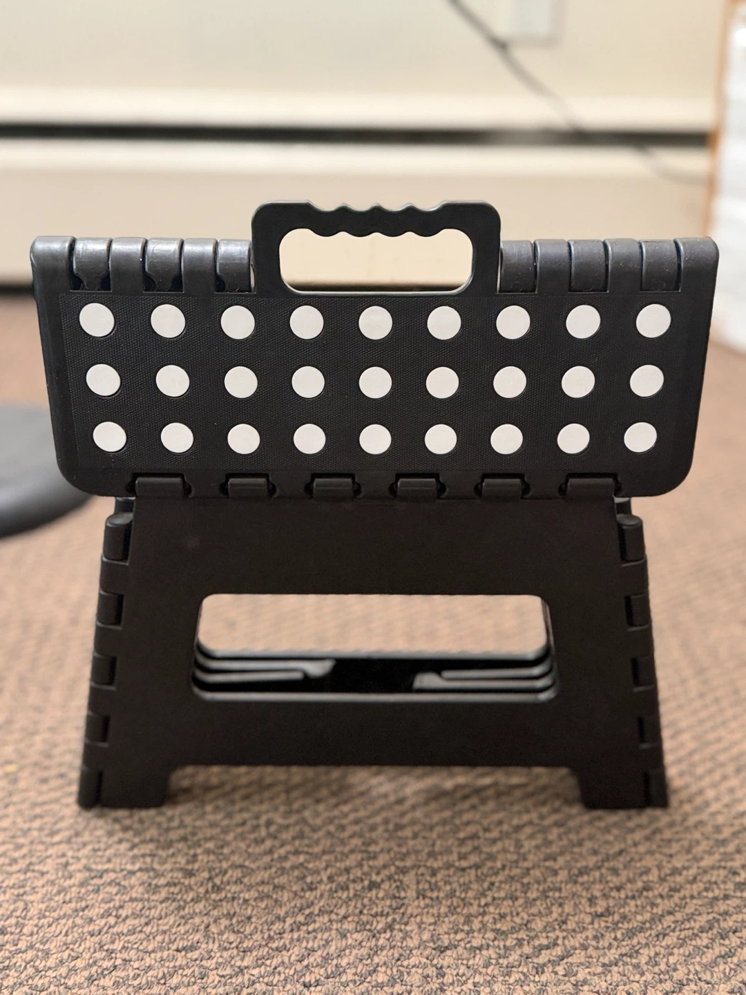 Black Folding Step Stool - photo 2