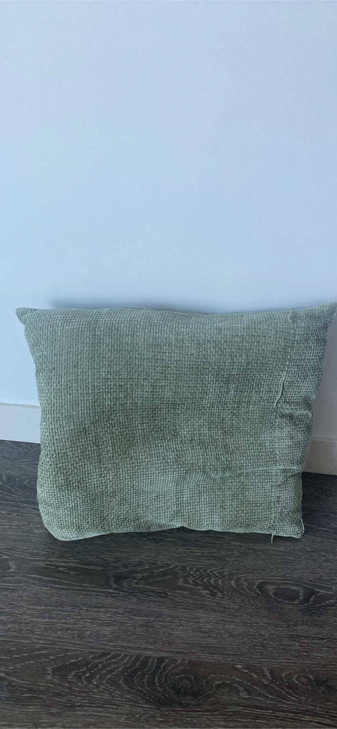 Throw Pillow Cover - Sage Green Textured - photo 2