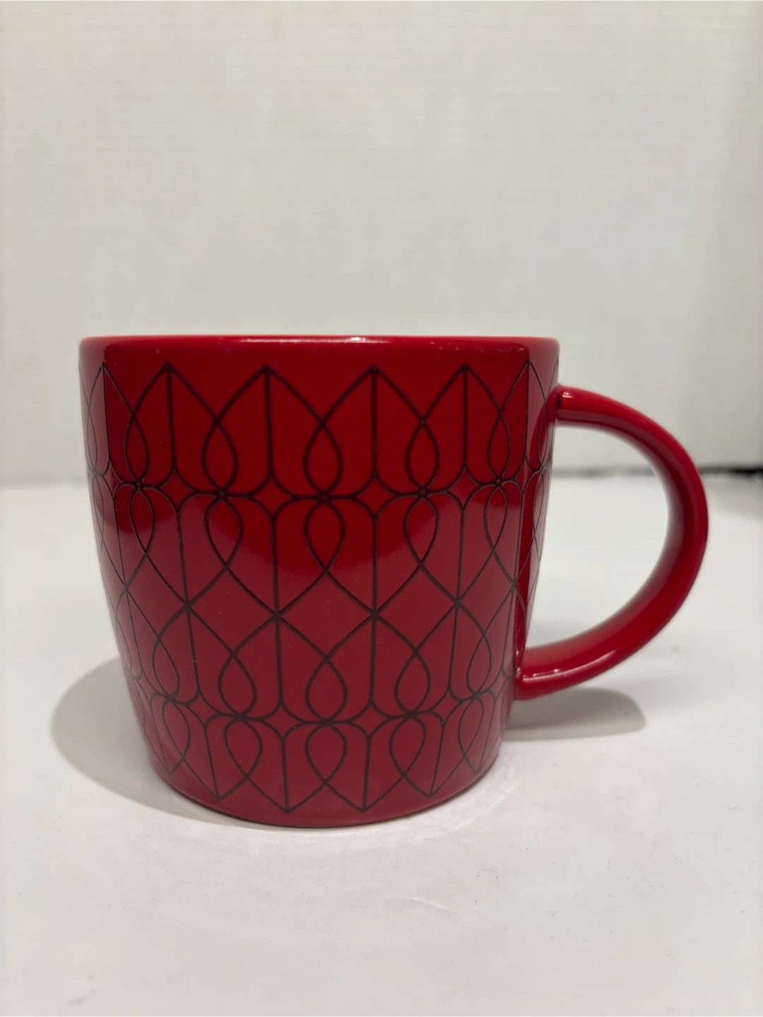 Starbucks Red Heart Pattern Mug - photo 3