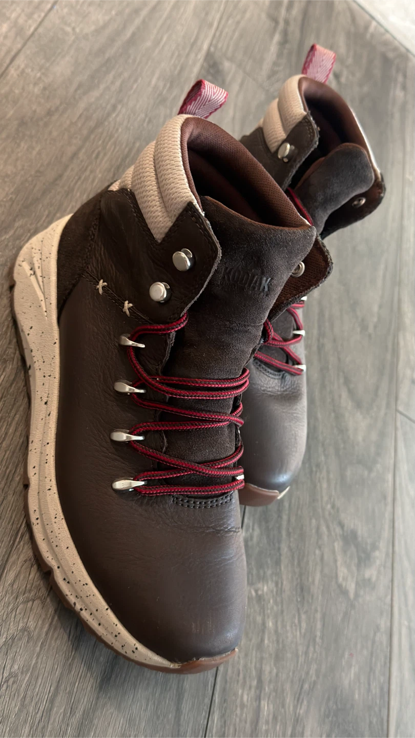 Kodiak Brown Leather Hiking Boots - photo 2