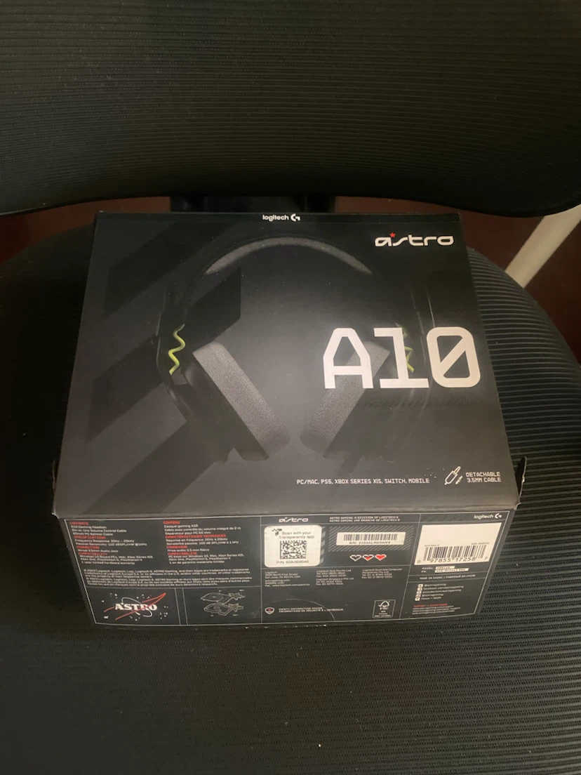 Astro A10 Gaming Headset