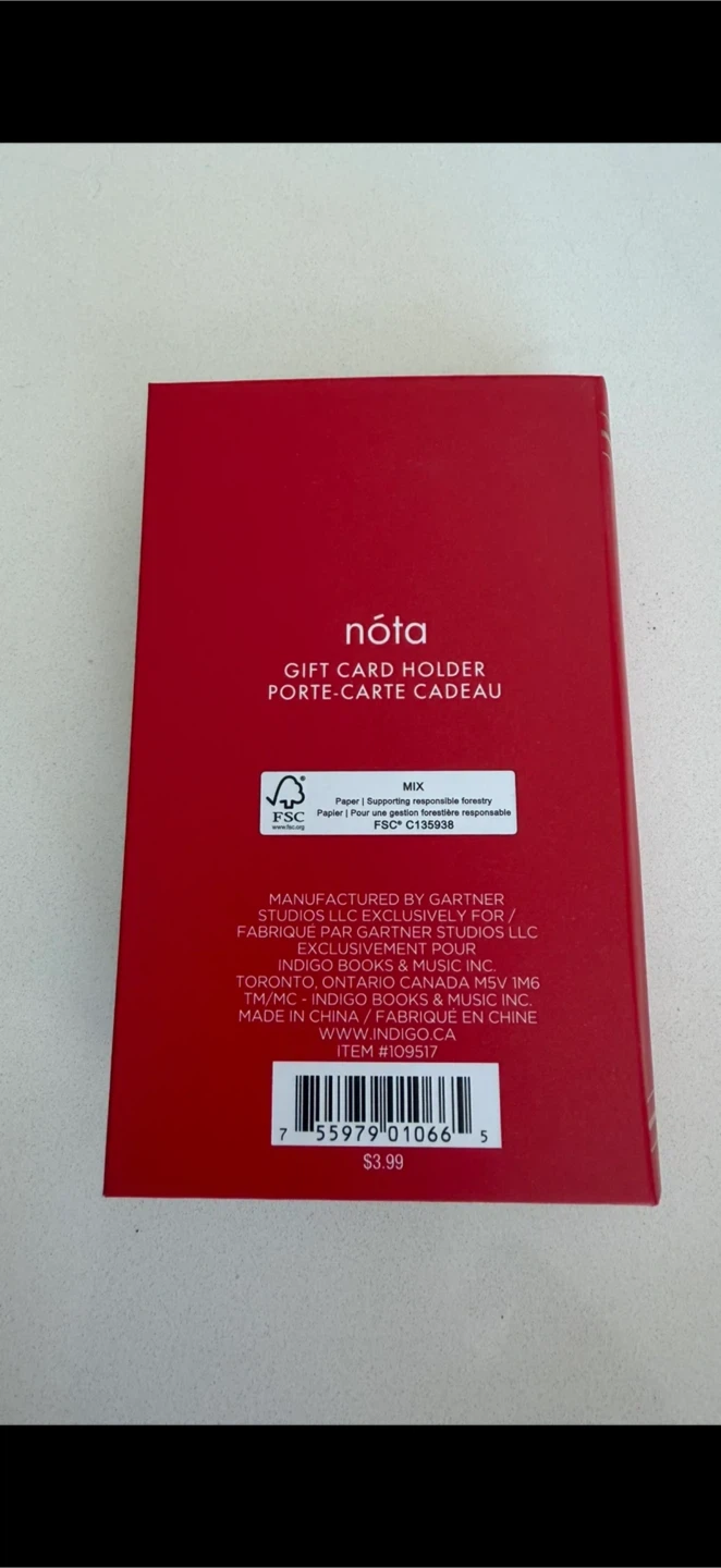 Gift Card Holder - photo 2