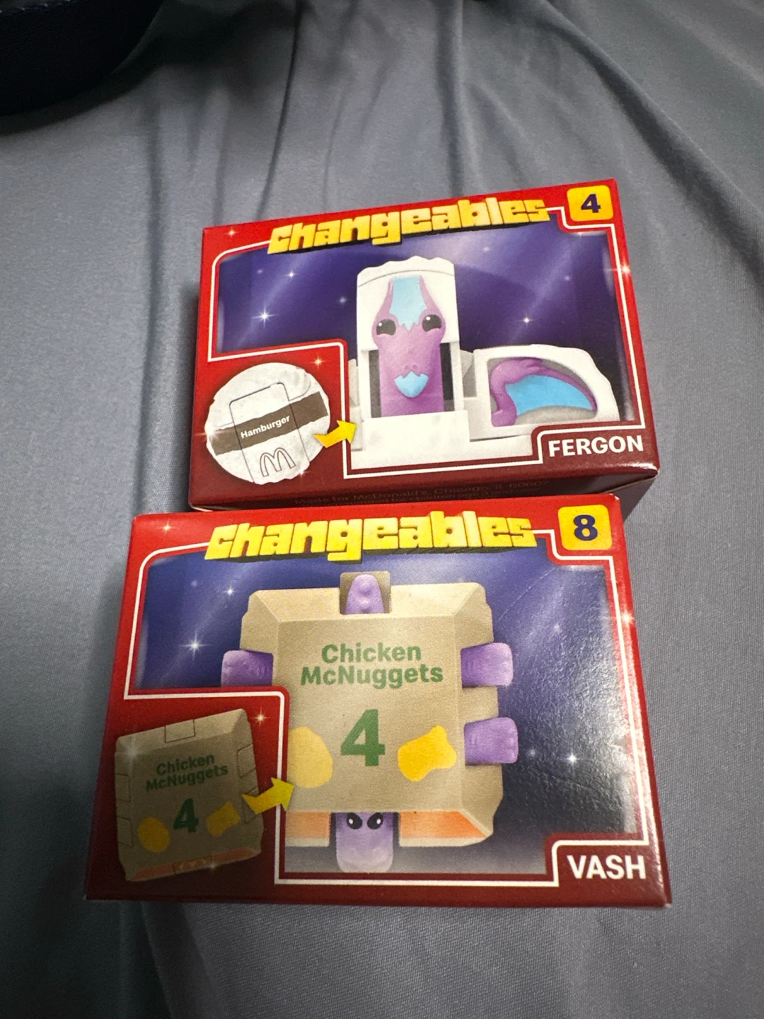McDonald's Changeables Toys
