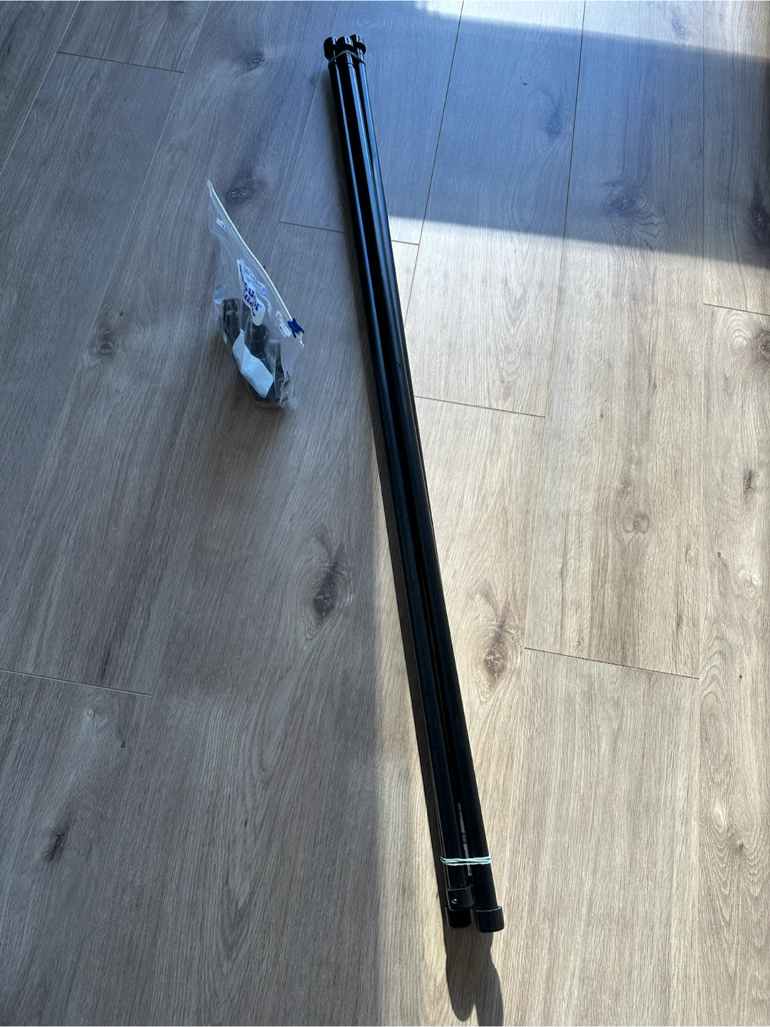 BEKRÄFTA Double Curtain Rod Set - Black