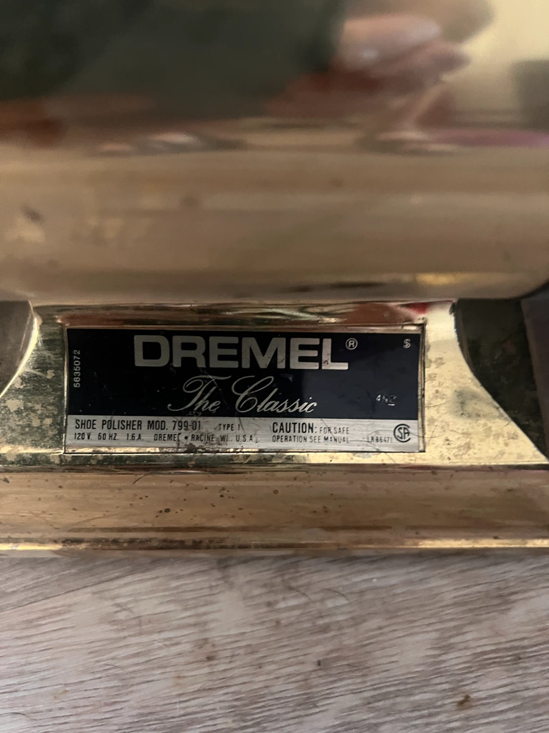 Vintage Dremel The Classic Shoe Polisher - photo 3