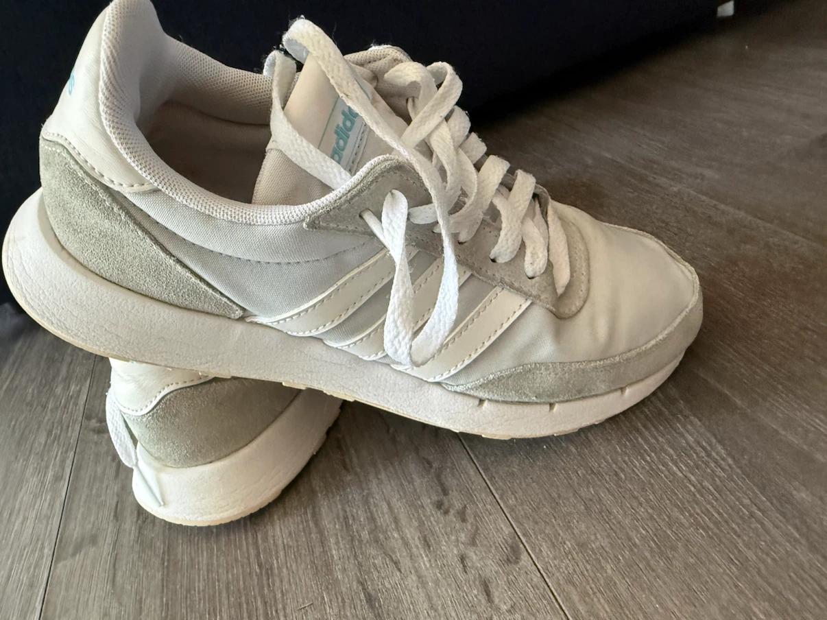 Adidas White and Grey Sneakers