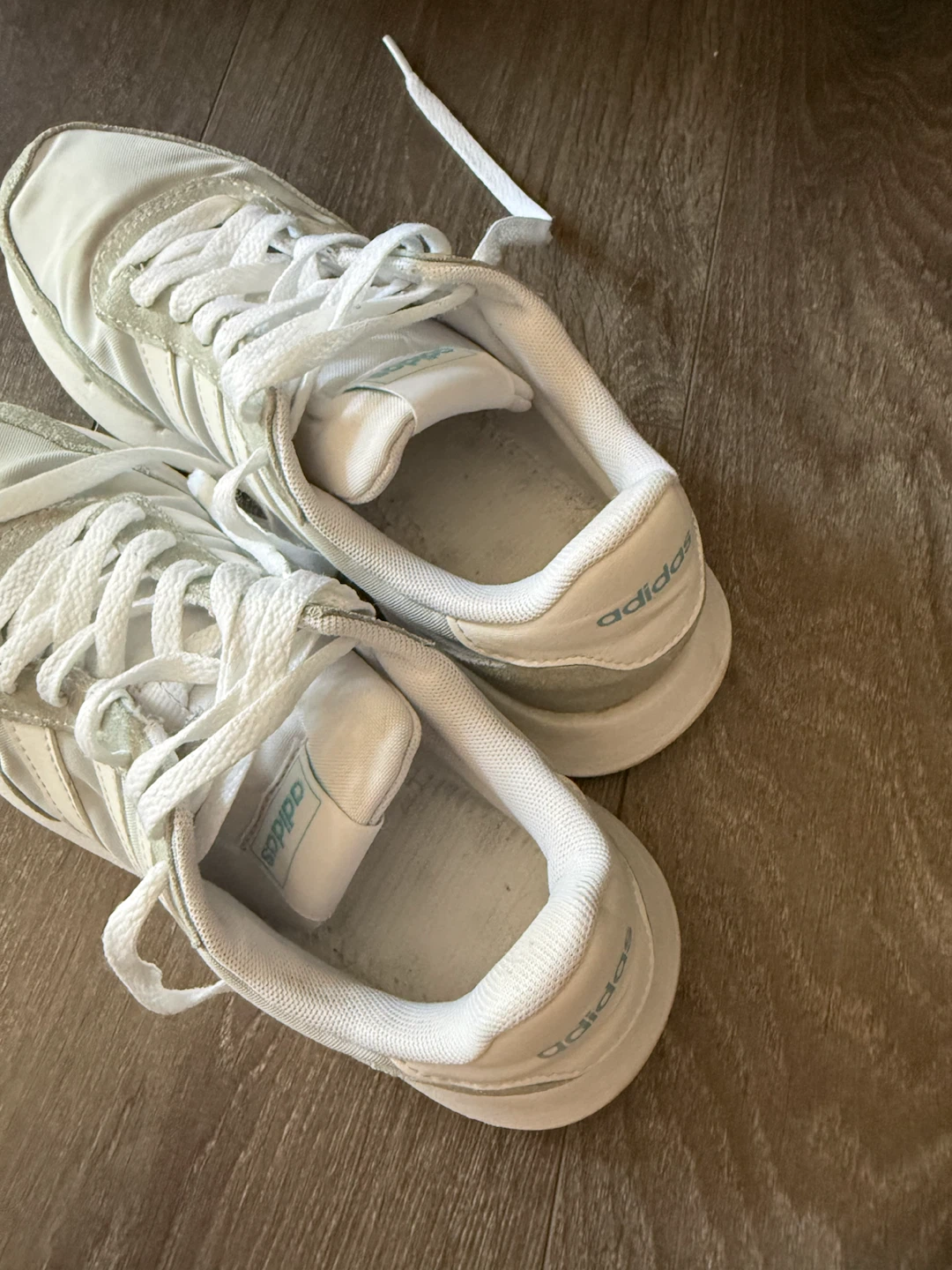Adidas White and Grey Sneakers - photo 3