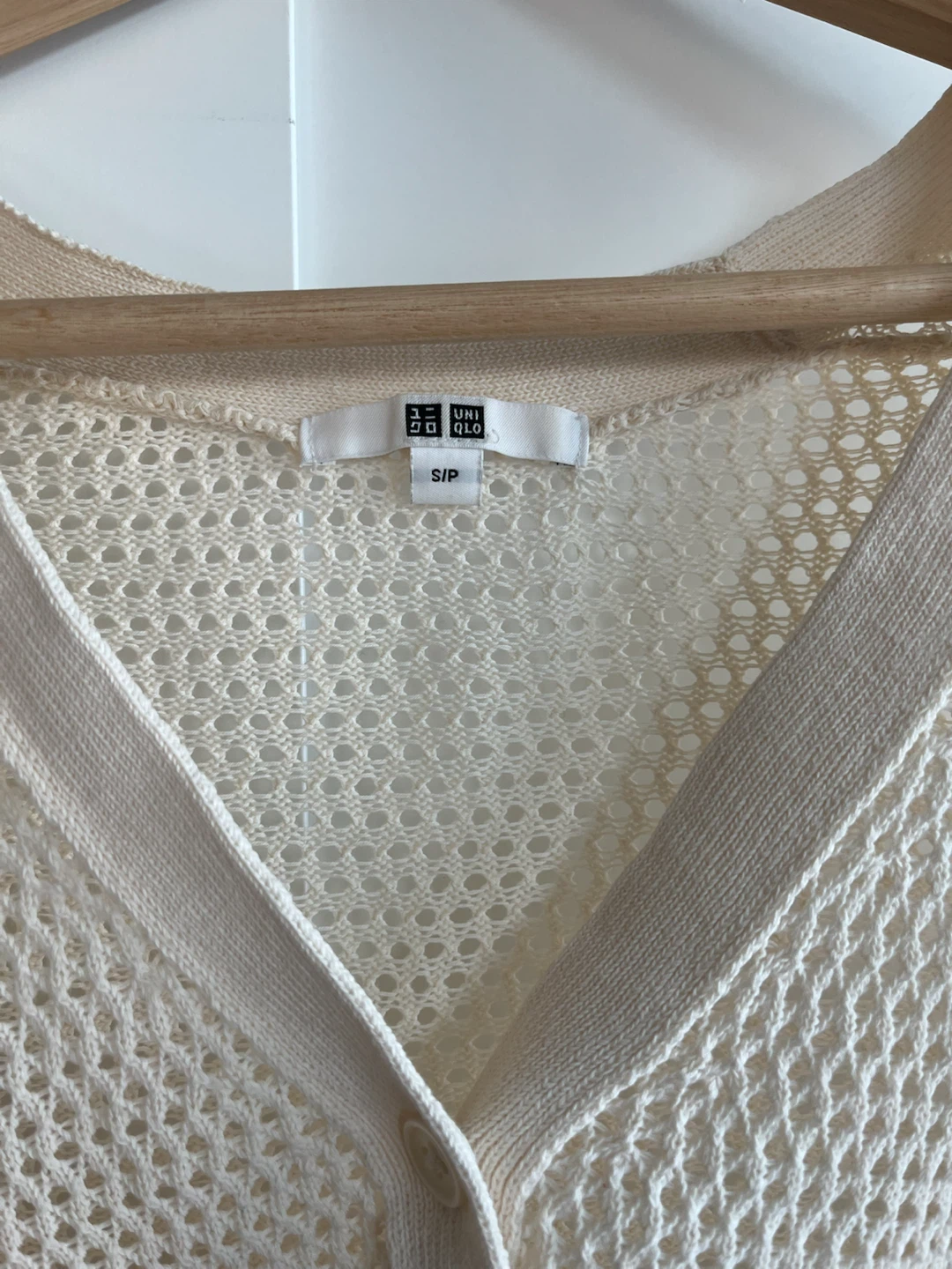 UNIQLO Women's Cropped Cardigan Sweater - Cream - photo 2