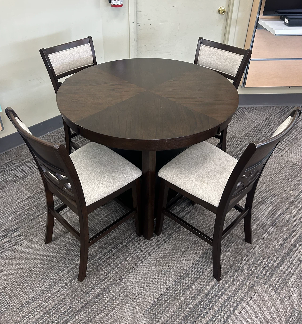 Counter height dining set