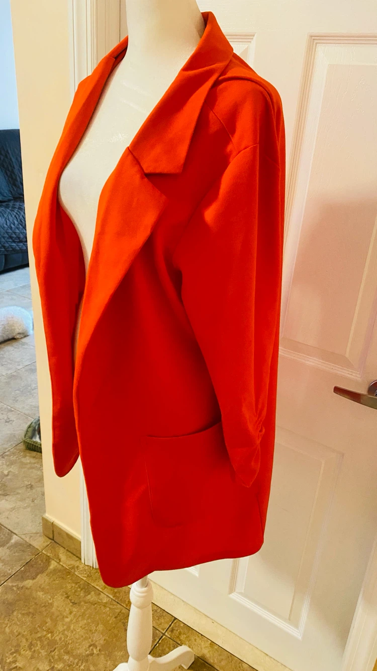 Love 84 open front blazer size large - photo 3
