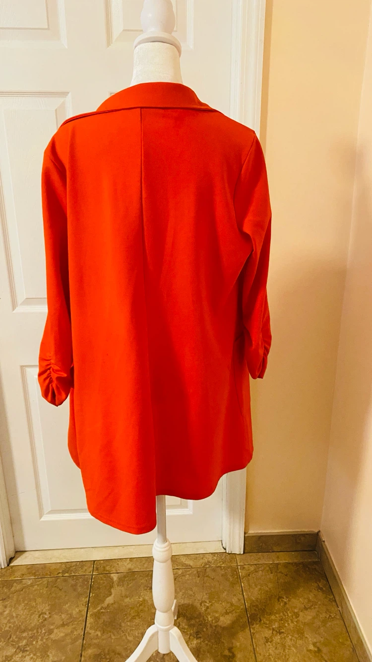 Love 84 open front blazer size large - photo 4